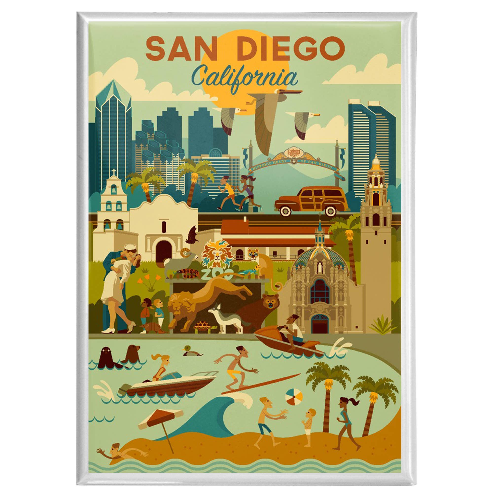 MAGNET San Diego, California, Geometric