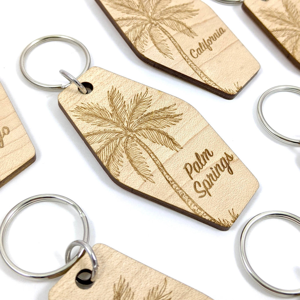 Custom Palm Tree Keychains