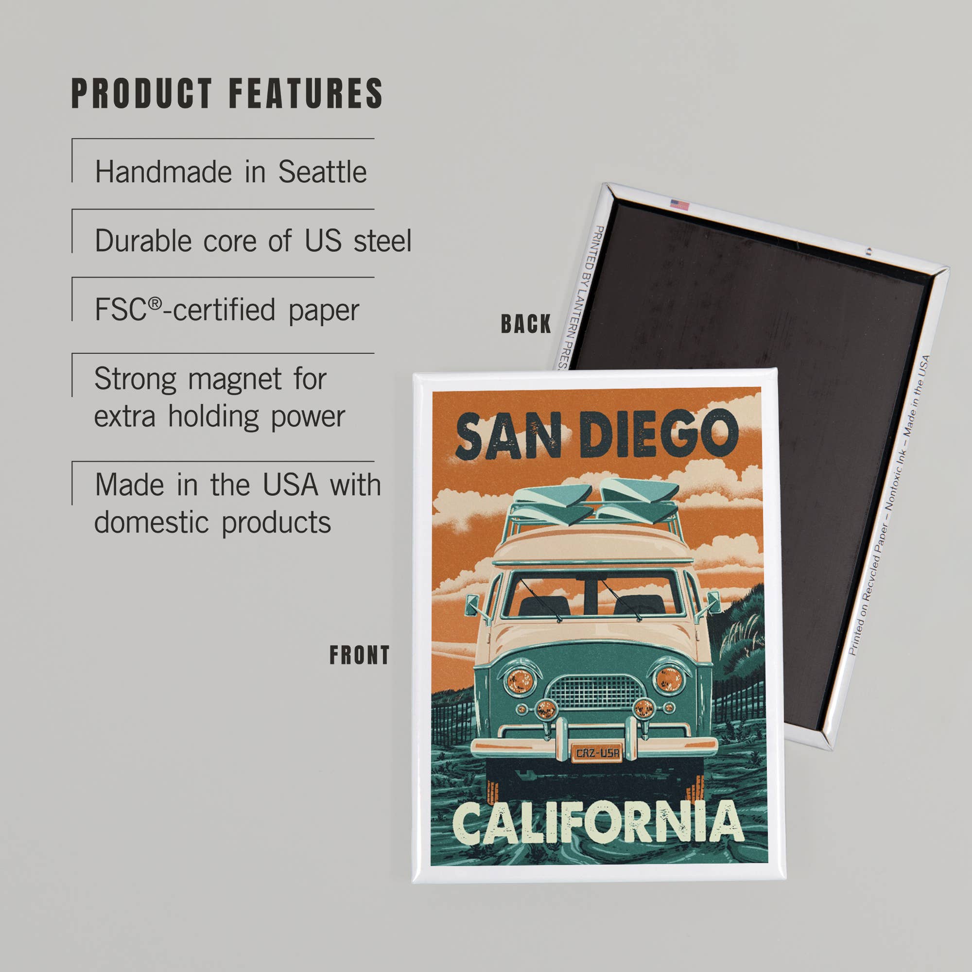 MAGNET San Diego, California, Camper Van 2