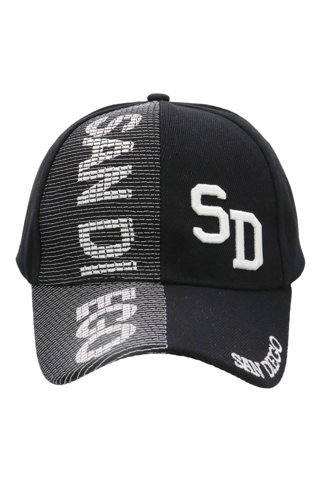 San Diego Sd Split Stitch Baseball Cap