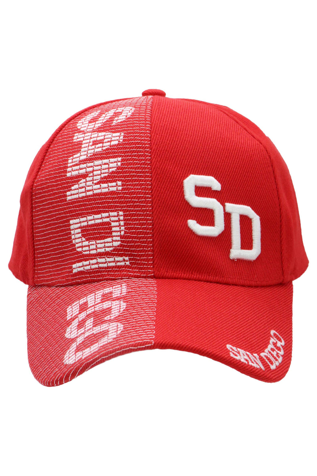 San Diego Sd Split Stitch Baseball Cap