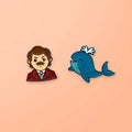 Anchorman, San Diego - Travel Enamel Pin Set