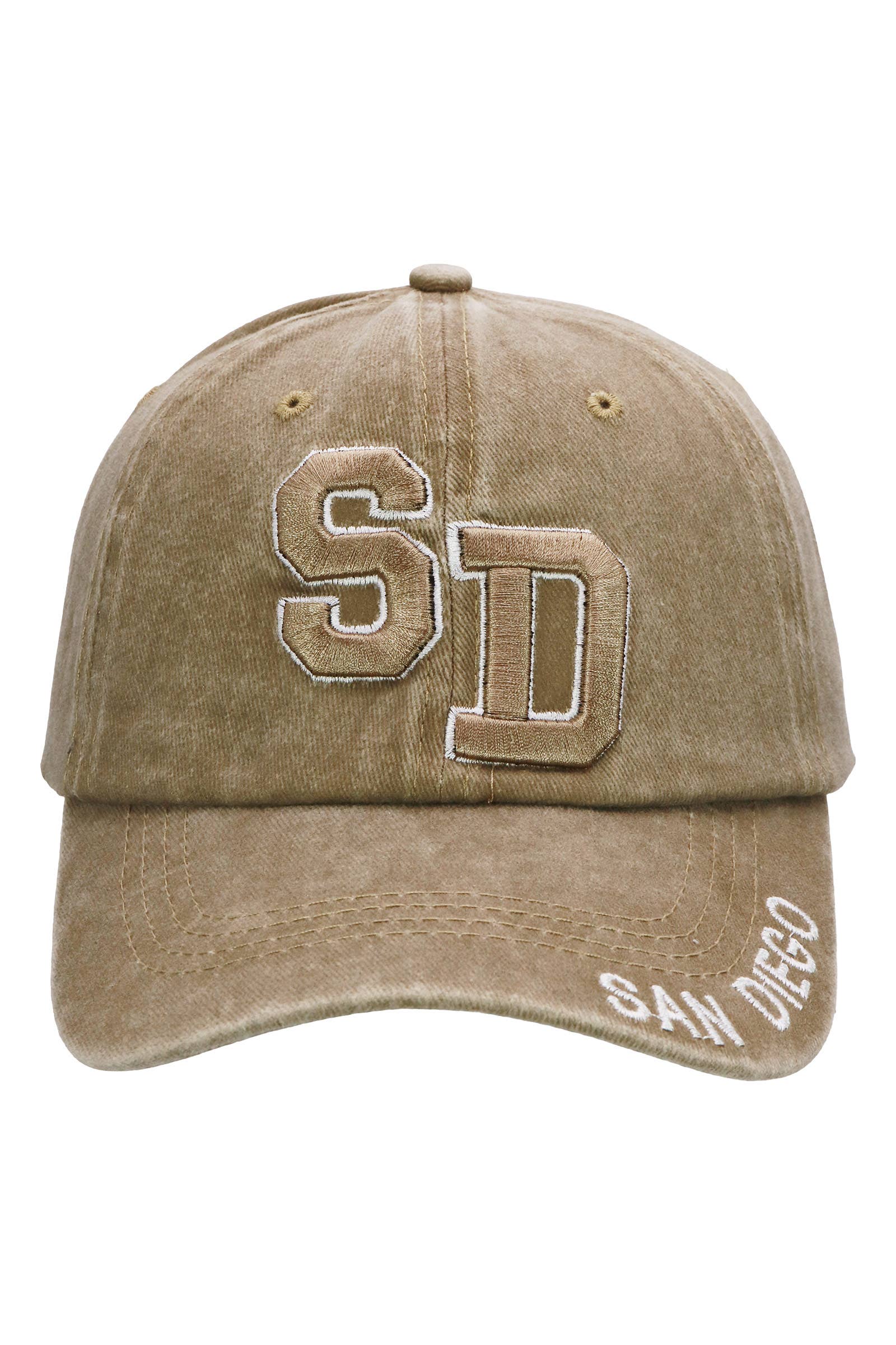 San Diego Unstructured Cotton Baseball Cap