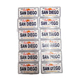 San Diego License Plate Magnet, Fridge Magnet Souvenir