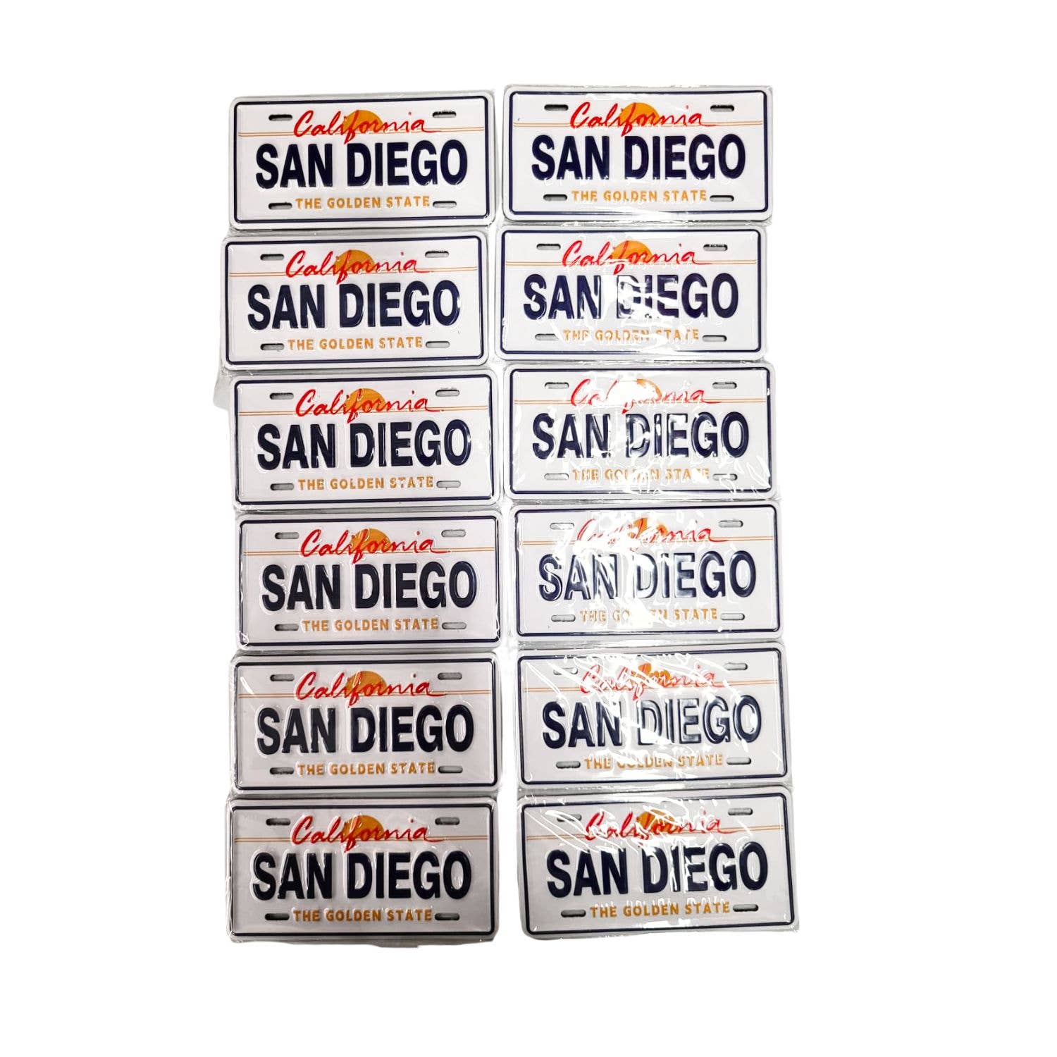 San Diego License Plate Magnet, Fridge Magnet Souvenir