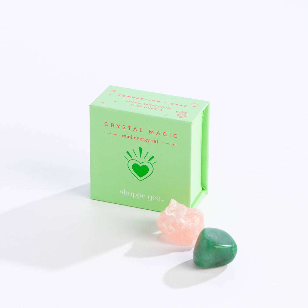 Compassion + Care Mini Crystal Stocking Stuffer - Aventurine