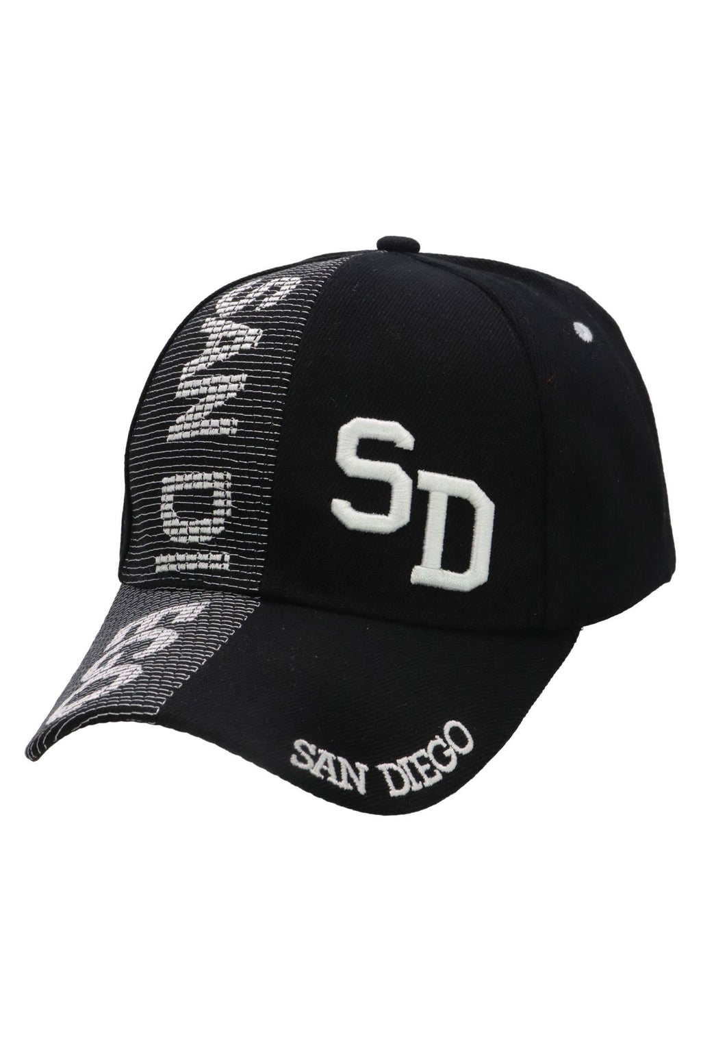 San Diego Sd Split Stitch Baseball Cap