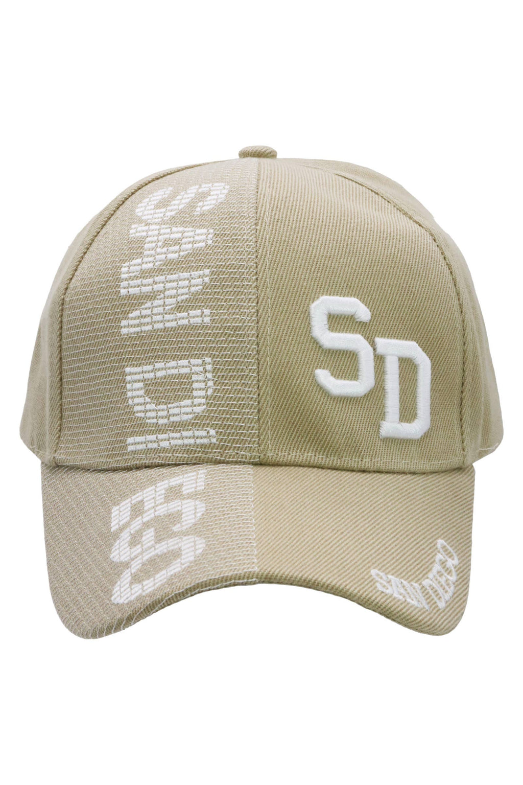 San Diego Sd Split Stitch Baseball Cap