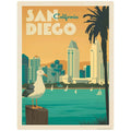 San Diego California Wall Decal Peel & Stick Decor