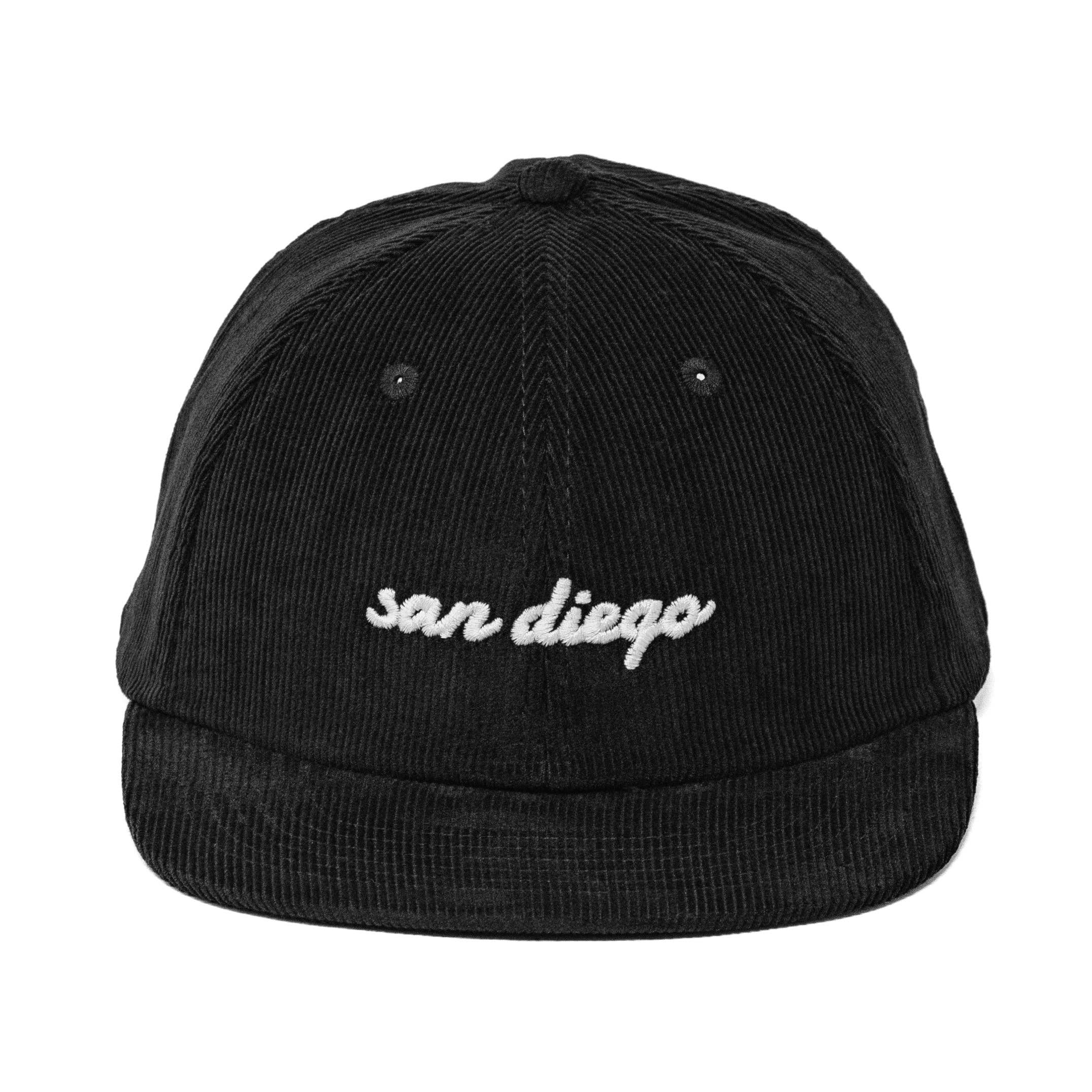 San Diego, CA Embroidered Corduroy Snapback Hat