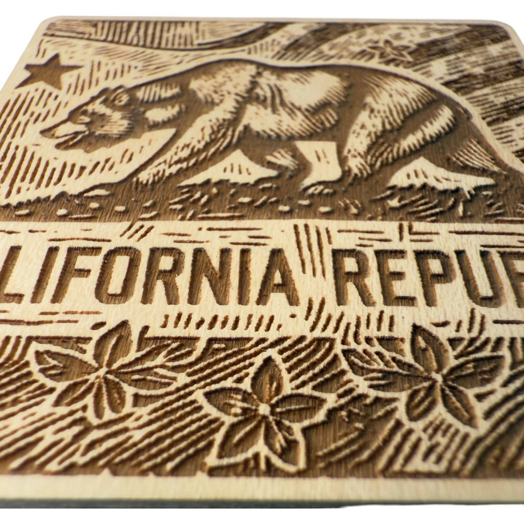 California Republic Maple Magnet #MM514