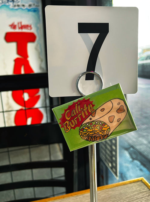 Cali Burrito 3" x 2" Magnet