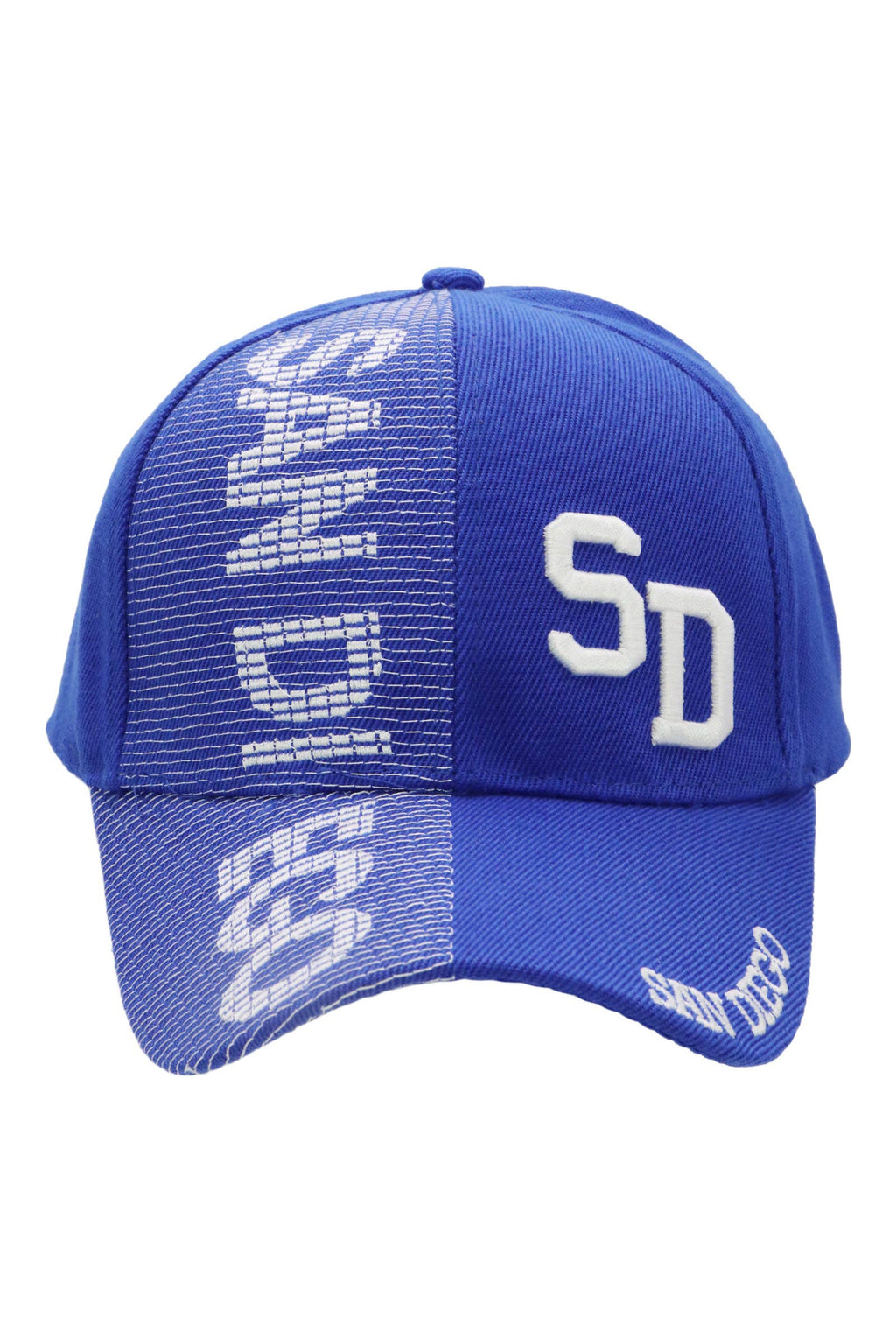 San Diego Sd Split Stitch Baseball Cap