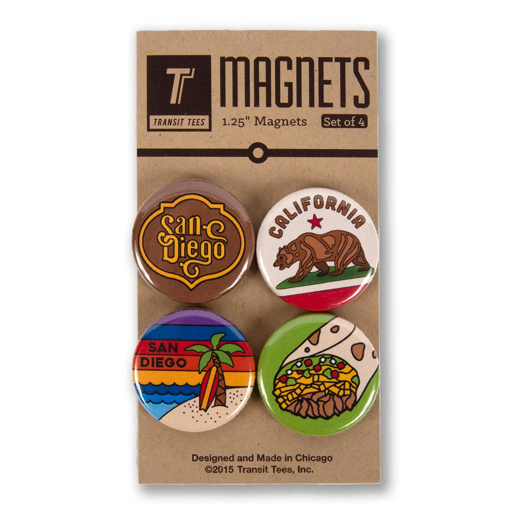 Pure San Diego Magnet Pack