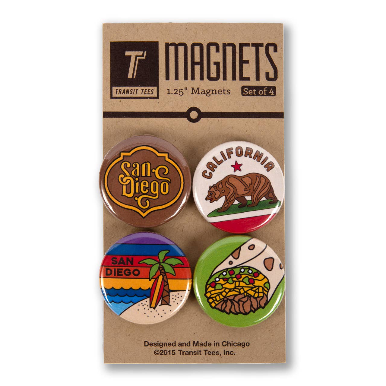 Pure San Diego Magnet Pack