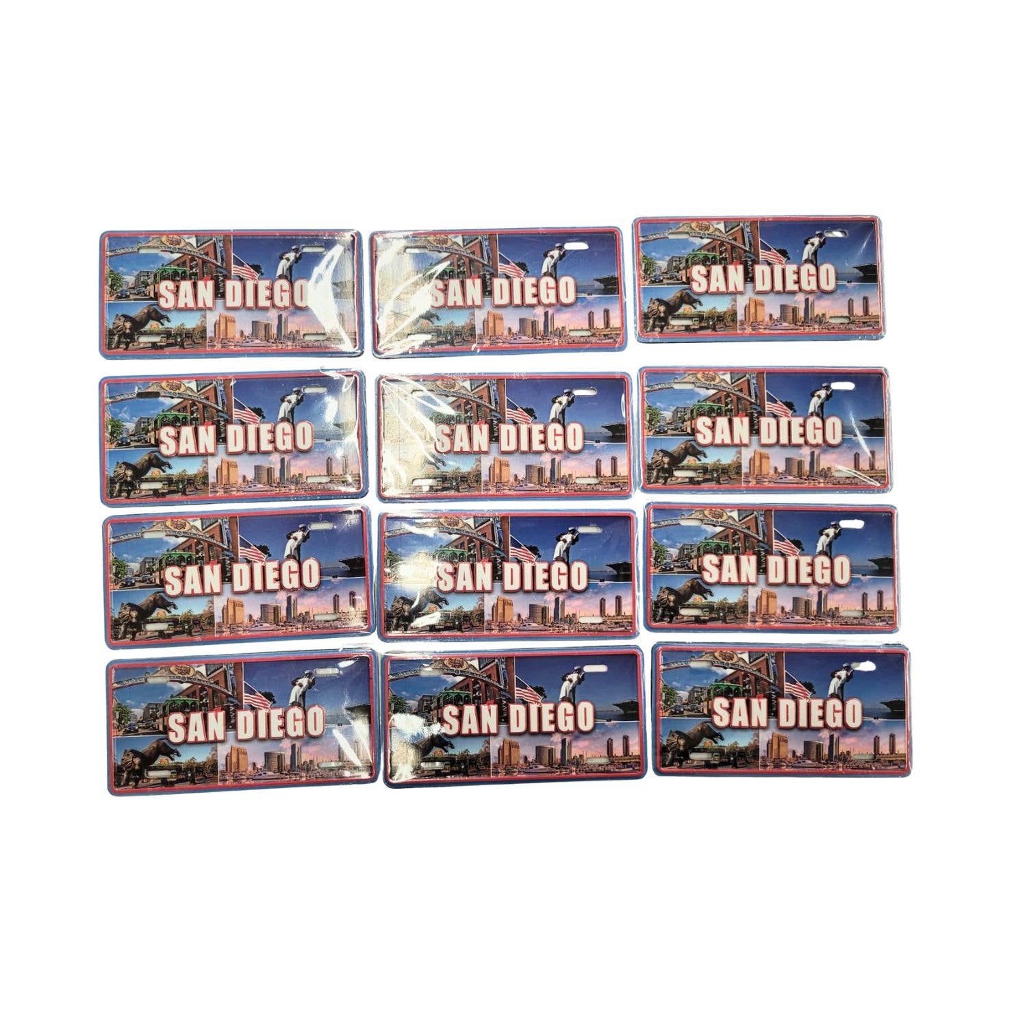 San Diego License Plate Magnet, San Diego Souvenir Magnet