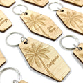 Custom Palm Tree Keychains