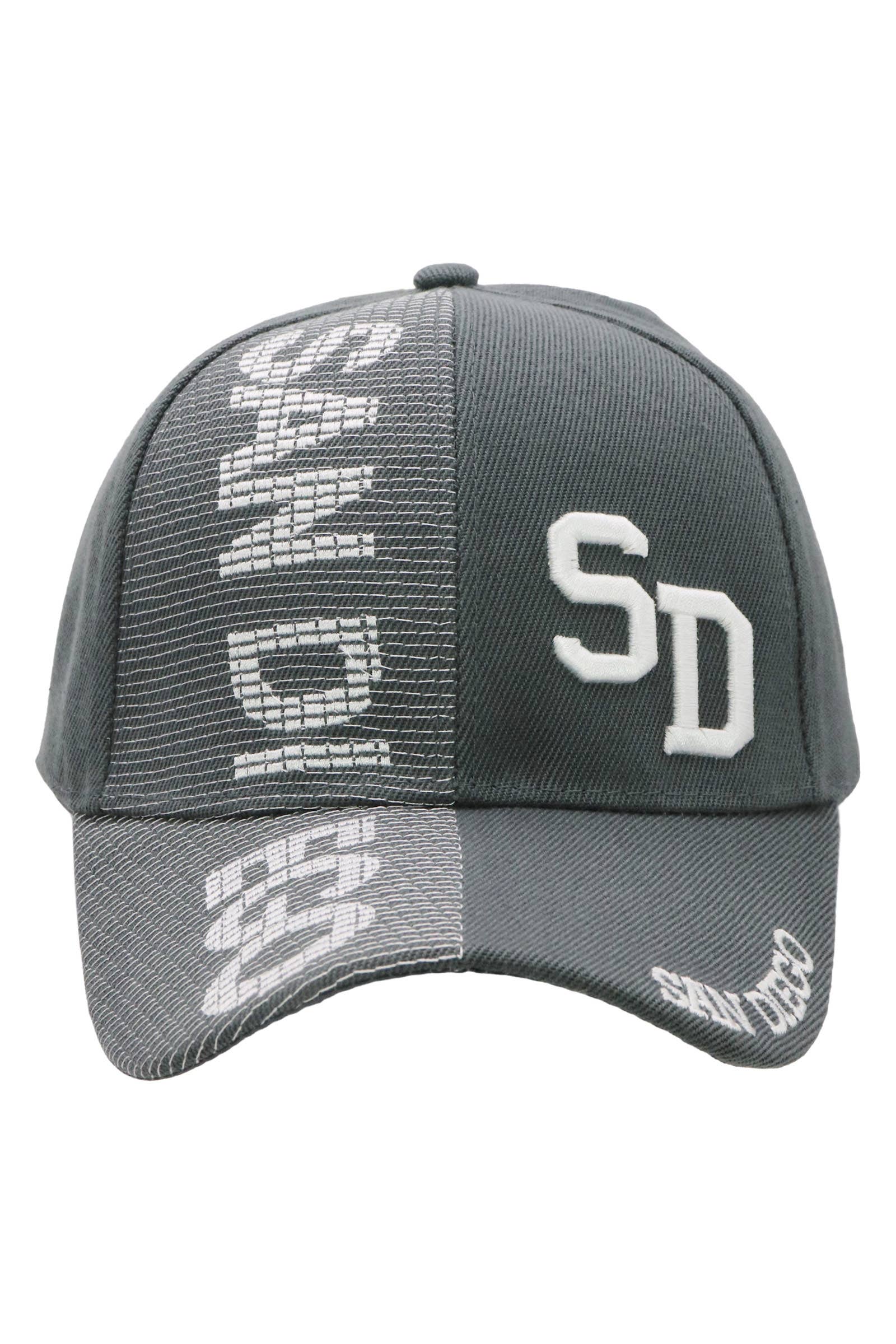 San Diego Sd Split Stitch Baseball Cap