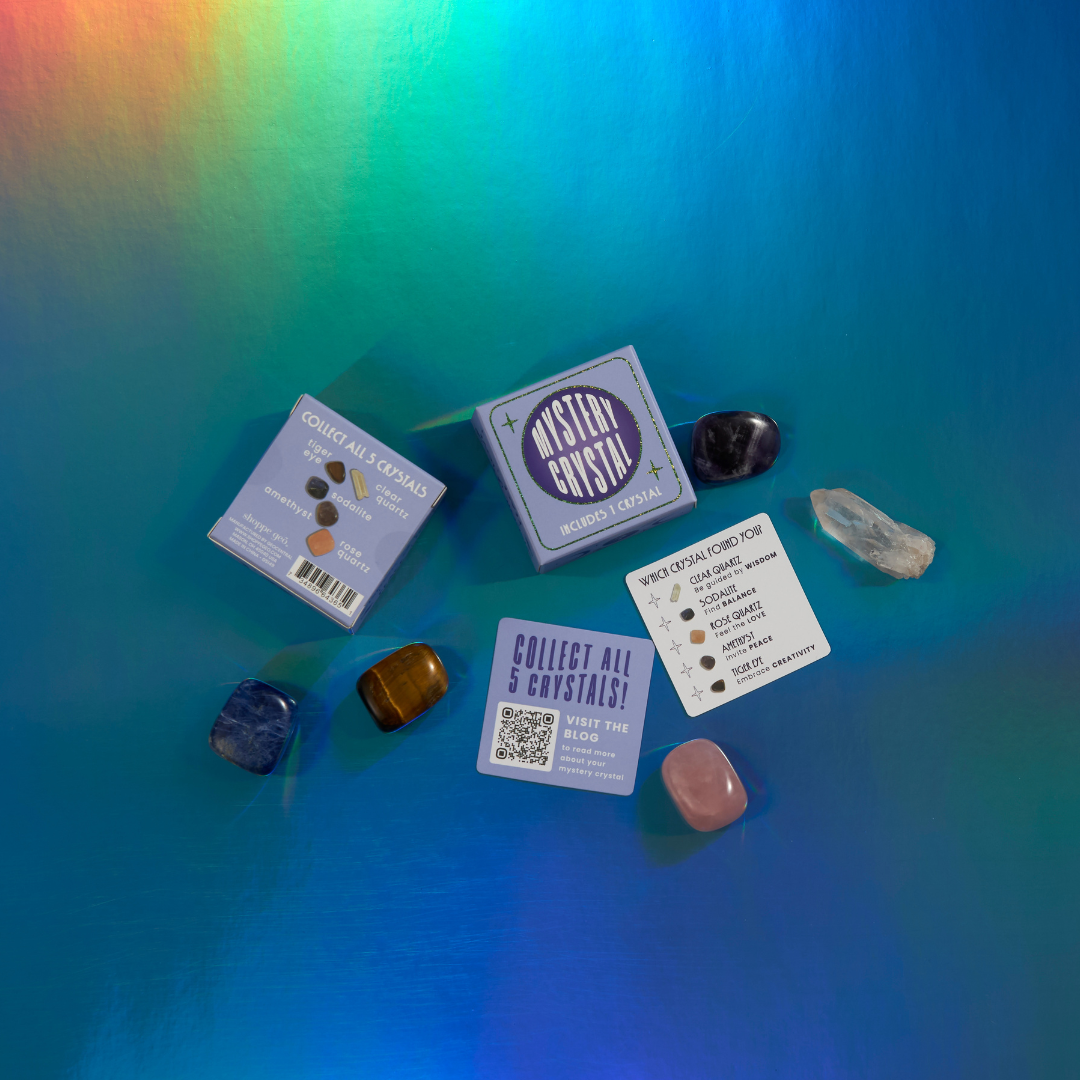 Mystery Crystal Blind Box Stocking Stuffer Assortment