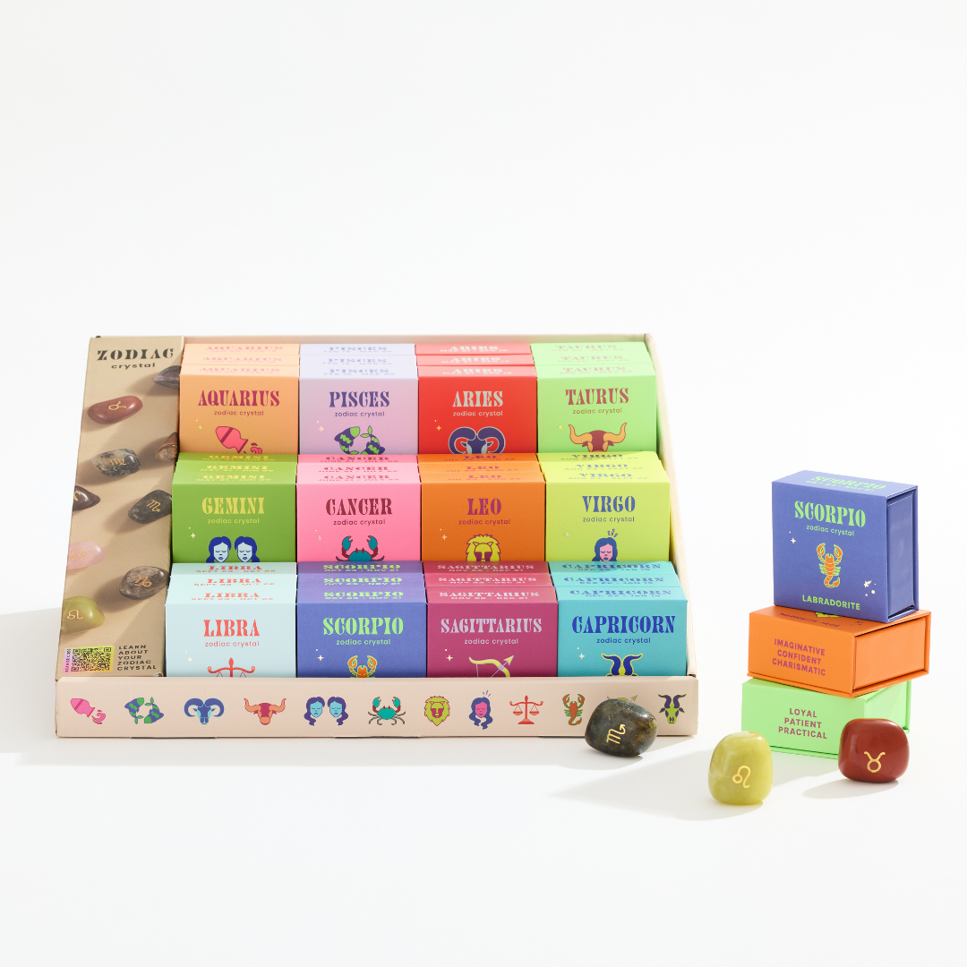 Zodiac Crystal Boxed Set Assortment