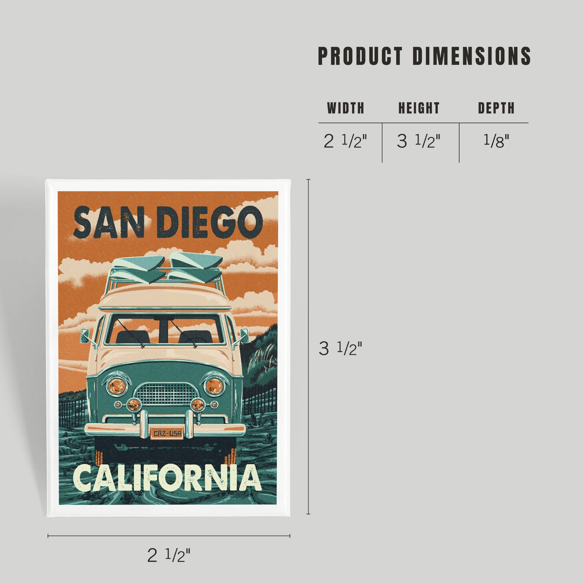 MAGNET San Diego, California, Camper Van 2