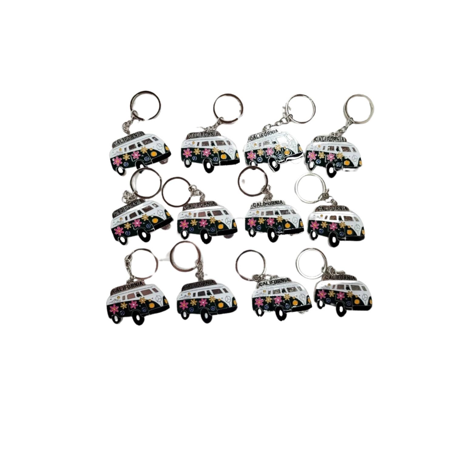 California Van Keychain Souvenir