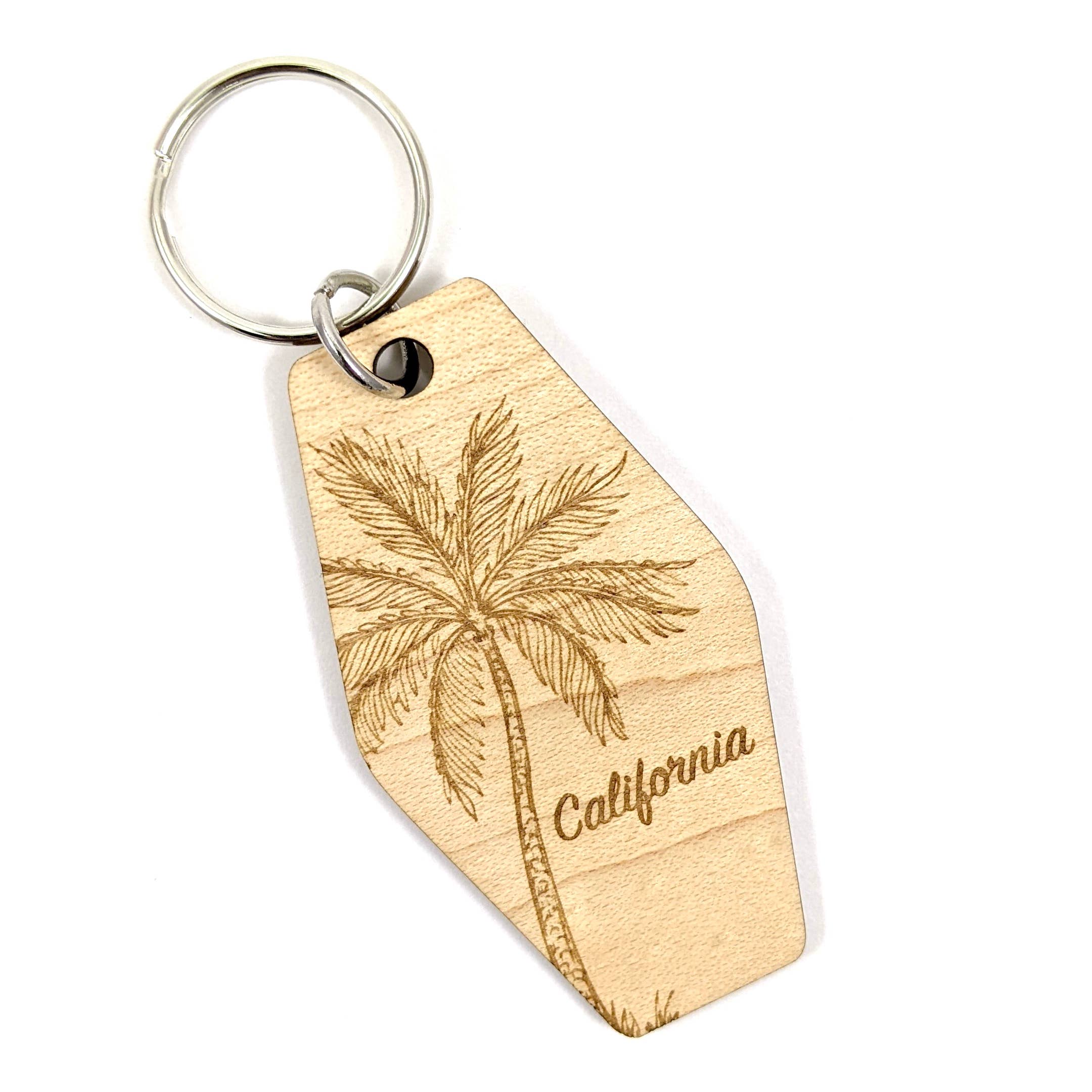 Custom Palm Tree Keychains