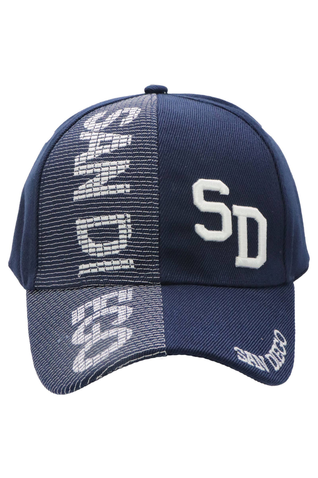 San Diego Sd Split Stitch Baseball Cap